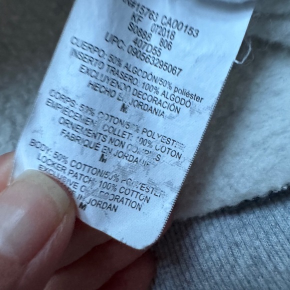 EUC Authentic Champion Grey Sweatshirt Mens Size Medium - Picture 4 of 4